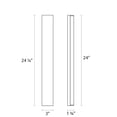 thumbnail image 2 of Sonneman Lighting SON-2543.01 Wide 24" LED Bath Bar, 2 of 2