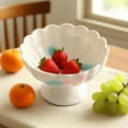 thumbnail image 5 of Ceramic High Legged Fruit Plate Tray Dessert Plate Tea Tray For Serving Fruits And Snacks Display Centerpiece Durable Tableware For Home Office Outdoor Parties, 5 of 6