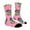 Pink, variant on 67 socks Funny Slang Print Crew Socks For Big K'ids B'oys And Girls Novelty Casual Long Socks Youth Teen Ankle Socks With Cool Sayings