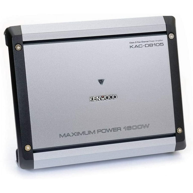 KENWOOD　A-K805 Kenwood KAC-D8105 5 Channel 1600 Watts Max Power Amplifier