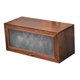 thumbnail image 2 of Gabinete de almacenamiento de madera, organizador de mesa vintage, decorativo, a prueba de polvo, retro, para exhibir en , encimeras y taza, 2 of 9