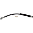 thumbnail image 2 of KarParts360 For Pontiac LeMans 1990 1991 1992 1993 Brake Hose | Treated Steel End 1 Fitting | 13.13 inches Axis 1 Length | Black Color | Flexible Hose | Banjo End 1 Fitting Type | For 4241444, 2 of 6