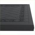 thumbnail image 2 of Picnic Tables | Mesa de Picnic, 6-Seater Modern Cast Aluminum Outdoor Patio Dining Table | Black | Rectangular, 2 of 5