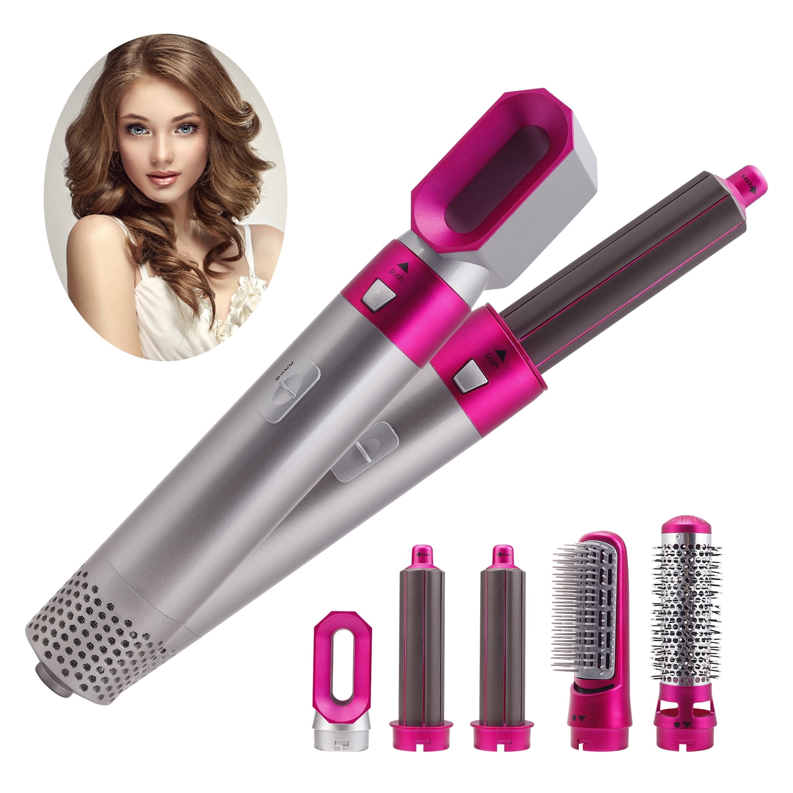 Buy elecsop Hair Dryer Brush 5 in 1 Professional Hair Blower Brush for