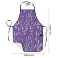 thumbnail image 2 of Sikiie Lavender Flowers Aprons for Kitchen Cooking Aprons, Chef Apron for Men Women Chef, 2 of 7