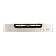 Aten CubiQ CS1794 KVM Switch-TAA Compliant - 4 x 1 - 4 x Type B USB, 4 x HDMI Digital Audio/Video, 4 x Mini-phone Audio, 4 x Mini-phone Microphone