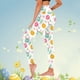 thumbnail image 3 of Gibobby Leggings Termicos Pantalones para mujer Leggings con estampado de Pascua Leggings deportivos（Aqua， M), 3 of 4