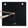 thumbnail image 1 of Manta de soldadura VEVOR, tapete de soldadura con protección termica de fibra de carbono de 12" x 12", resistente al calor hasta 1800 °F, almohadilla protectora de llama para orificios de plomería, 1 of 9