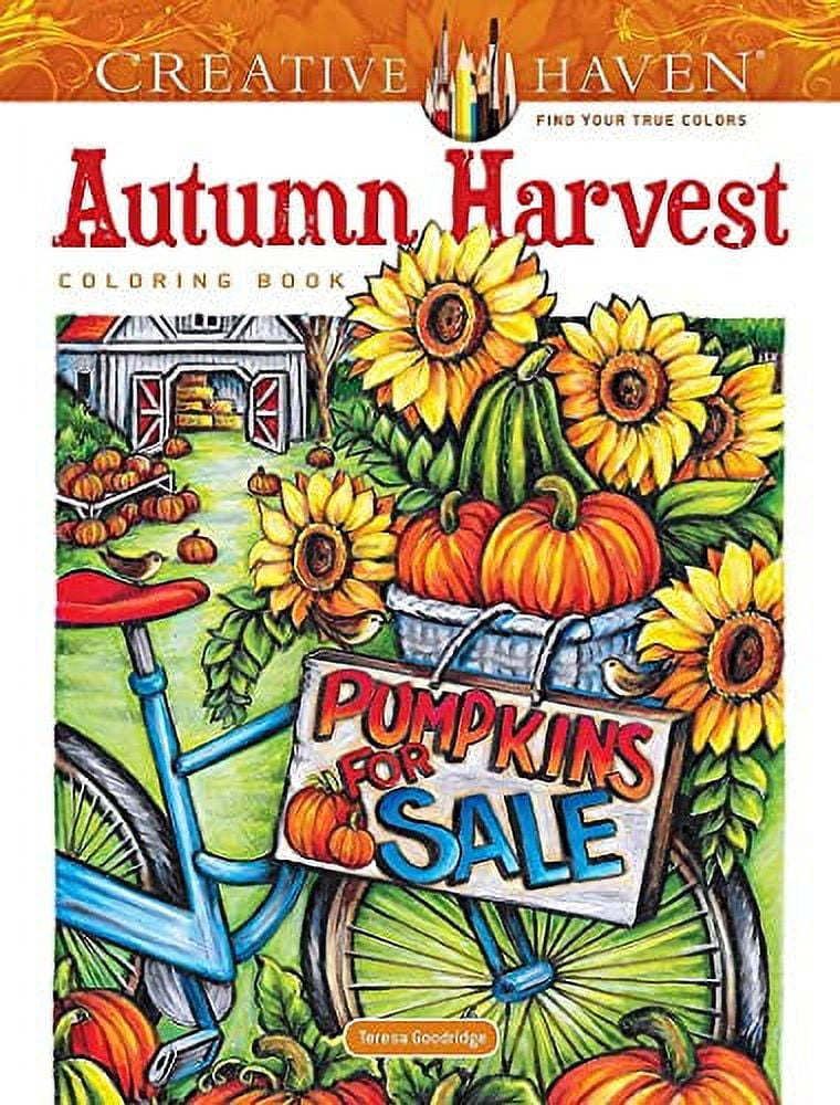 Autumn Scenes: Adult Coloring Books for Women Featuring Calm Autumn Scenes  and Relaxing Fall Coloring Pages for Adults Relaxation (Paperback)