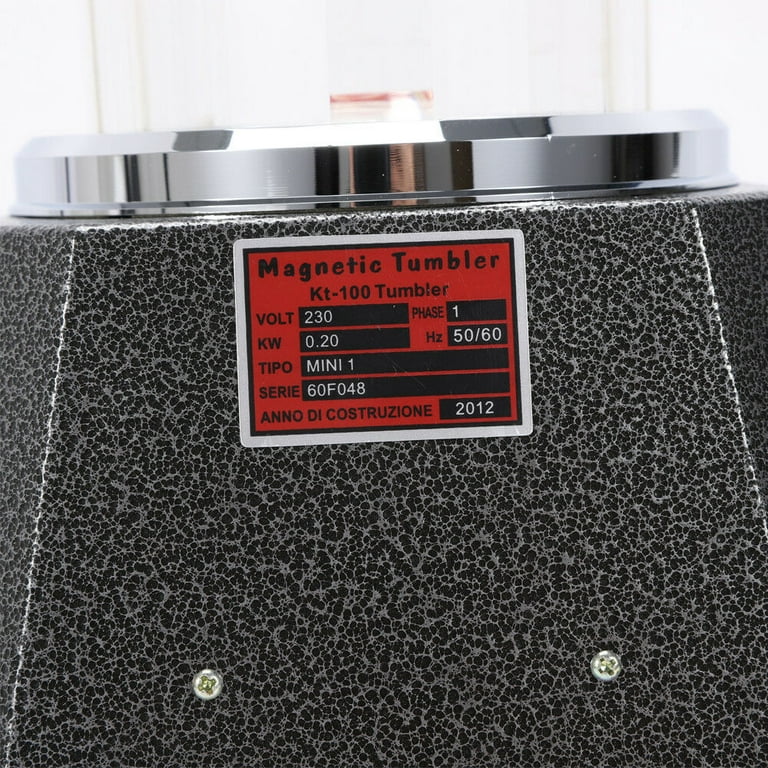 Mini Magnetic Tumbler 100mm Jewelry Polisher and Finisher Machine 110V/220V