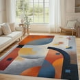 thumbnail image 6 of 6.5'x10' carpet bedroom carpet for dining room table farmhouse area rug large washable area rug plaid area rug, 6 of 10