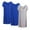 2 Blue + 1 Gray, variant on Jamicy Night Dress for Women Clearance Sales Women's Nightgown 3 Pack Nightshirts Short Sleeves Sleepwear Soft O Neck Nightdress with Built in Bra