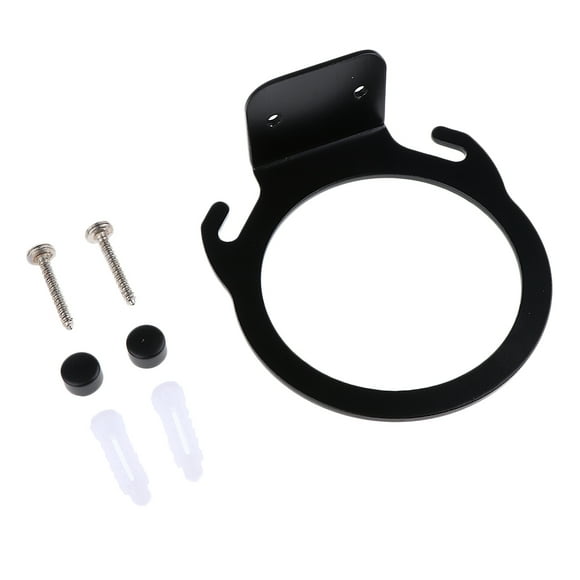 Soporte para secador de pelo Sunnimix de Aluminio color plata Negro