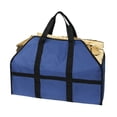 thumbnail image 4 of Portador de leña Bolsa de almacenamiento de troncos de tela Oxford Portátil y práctico Soporte de bolsa de transporte de madera, Azul oscuro Noticed HA003774-02, 4 of 6