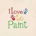 thumbnail image 4 of Inktastic Painting Art I Love to Paint Boys or Girls Baby T-Shirt, 4 of 5