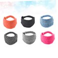 thumbnail image 7 of IBASETOY 6pcs Simple Design Headbands for Women's Hair Cloth Keeps Hair Out of Face Black, 7 of 7