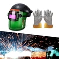 thumbnail image 1 of Casco de soldadura de soldadura 9-13 Transpirable para , con guantes Baoblaze  escudo de soldadura, 1 of 8