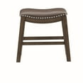 thumbnail image 1 of Topline Home Furnishings Stool, Faux Leather, 1 of 5