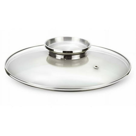 Pensofal 07PEN9364 Glass Lid with Stainless Steel Aroma Knob fits 9.5 in.