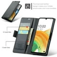 thumbnail image 2 of ELEHOLD Wallet Case For Google Pixel 7A,Premium Leather Case wih RFID Blocking Function Card Slots Kickstand Magnetic Clasp Shockproof Cover for Men Women,Black, 2 of 6