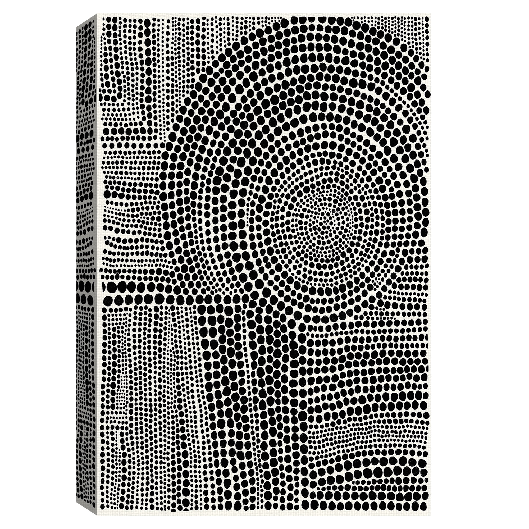 Masterpiece Art Gallery Clustered Dots B Abstract By Natasha Marie Canvas Art Print 24" x 36"