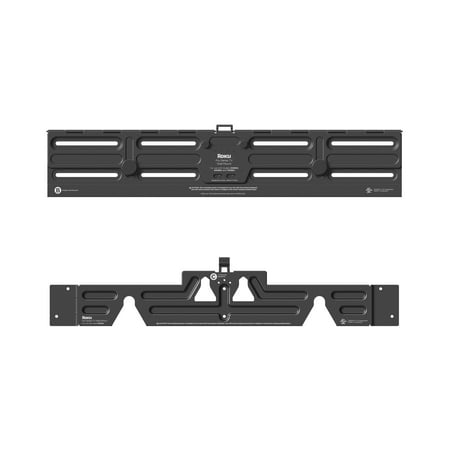 Roku Wall Mount Kit for 65-Inch Pro Series TV - Ultra-Slim with Minimalist, Flat Design - Hinged TV Mount and Kickstand for Easy Access to Cables