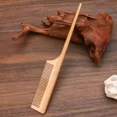 thumbnail image 3 of Peine de madera al por mayor, peine antiestático para el cabello, dientes para salón de belleza, el cabello de madera puede sustituir al teñido, 3 of 4
