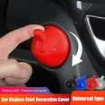 thumbnail image 4 of QENASHAING Aluminum Alloy Car Starter Button Cover, 1.57 x 0.59 in, Protects from Scratches and Rust, Easy Peel-and-Stick Installation for Car Interior Upgrade, 4 of 8