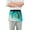 Boats in Turquoise Sea, variant on Boats in Turquoise Sea Server Apron with 3 Pockets Waterproof Waitress Waist Short Apron for Man Woman 12 Inches