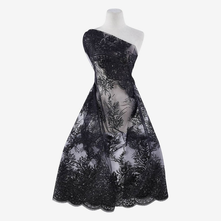 open lace back dress Tierra Sequin Open Back Maxi Dress: Black Xs / Black main image 0