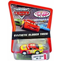 Disney Cars Synthetic Rubber Tires Shifty Drug No. 35 Diecast Car