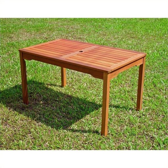 Pemberly Row Outdoor Rectangular Dining Table