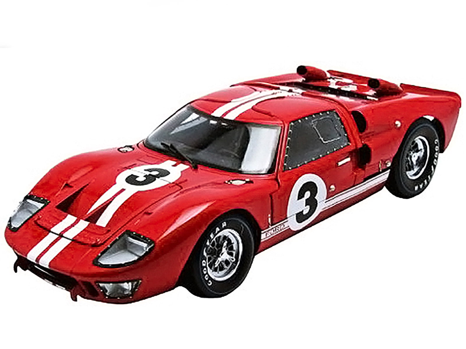 Shelby Collectibles SC406R 1966 Ford GT-40 MK 2 Red No. 3 1