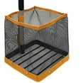 thumbnail image 3 of Recogedor de pelotas de tenis de mesa Recogedor de pelotas de tenis Recoger varilla ajustable Bolsa de almacenamiento de gran capacidad Contenedor de Estándar de color naranja Sunnimix  recogedor de bolas, 3 of 8