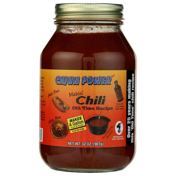 (Pack Of 6) Cajun Power Powder Cajun Chili 32 Oz