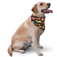 thumbnail image 2 of Naloa Construction Truck Dog Bandanas 1PC Washable Triangle Dog Scarfs Premium Durable Fabric, for Small Medium Large Dogs and Cats, 2 of 6