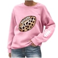 thumbnail image 3 of AnuYalue Women's Sweatshirt Casual Crew Neck Long Sleeve Pullover Shirts Solid Loose Soft Outdoor Basic Top for Fall, 3 of 5