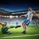 thumbnail image 5 of Balón de fútbol profesional Greeniant PU tamaño 5 azul, 5 of 6