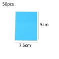 thumbnail image 2 of 200 Sheets Transparent Sticky Notes，75*50mm Clear Annotation, Waterproof Translucent Memo Pad, 2 of 5