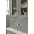 thumbnail image 6 of Highland Ridge 1-7/8 in (48 mm) Length Polished Nickel Cabinet Latch, 6 of 7