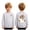 B2-White, variant on sdbrld Kids Boys Halloween Tops Long Sleeve Skeleton Graphic Tees Shirts Pjs for Children Grey Sizes 5-6 Years