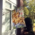 thumbnail image 2 of Carolines Treasures CDCO0194CHF Yellow Labrador Deck Pups Flag Canvas House Size  Large multicolor, 2 of 4