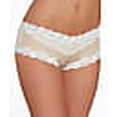 thumbnail image 2 of Women's Maidenform 40823 Cheeky Microfiber Hipster Panty with Lace (Darling Dot Black 6), 2 of 6