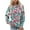 Blue, variant on VEKDONE Sweatshirts for Women Floral Graphic Long Sleeve Blouse Fall Loose Fit Crewneck Pullover Top Plus Size Soft Comfy Sweatshirt No Hood