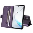 thumbnail image 5 of Étui pour FOXDOCK Samsung Galaxy Note 10 Plus Portefeuille Bloquant RFID Couverture Rabattable Antichoc, 5 of 5