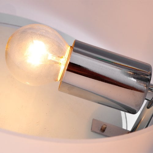 Chrome Finish LightInTheBox Ceiling Light Fixture Lamp Modern Acrylic Chandelier with 3 lights for Study Room//Office Bedroom Living Room