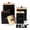 Black, variant on Kitchen Canisters, Airtight Canister Sets for Kitchen Counter, Kitchen Canisters for Countertop Set of 4, Coffee Tea Sugar Flour Spice Tin Jars Food Storage Container with Lid(Grey)