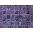 thumbnail image 1 of Ahgly Company Machine Washable Indoor Rectangle Abstract Blue Modern Area Rugs, 8' x 12', 1 of 4