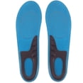 thumbnail image 1 of EeaseMX Plantillas de silicona para calzado, para caminar, senderismo, correr, deportes, amortiguación absorbente, masaje, plantillas de gel de silicona, talla M (40-42), 1 of 8