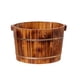 thumbnail image 2 of Lavabo de madera para pies, barril para lavar los pies, baño de pies B 26CMX36CM, 2 of 9